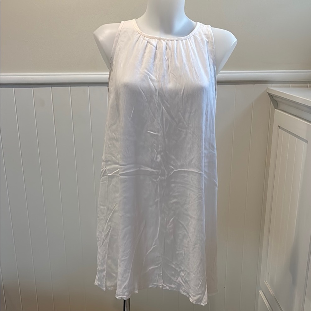 LOFT White Sleeveless Dress